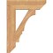 Ekena Millwork Balboa Slat Smooth Bracket, Western Red Cedar, 5 1/2"W x 24"D x 32"H BKT06X24X32BOA06SWR - alternate 3
